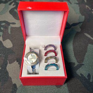 Vintage Coach interchangeable bezel watch